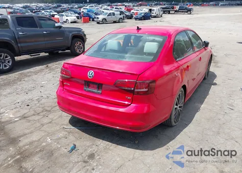 2016 Volkswagen Jetta 1.8T Sport from USA, damaged, VIN 3VWD17AJ6GM417738